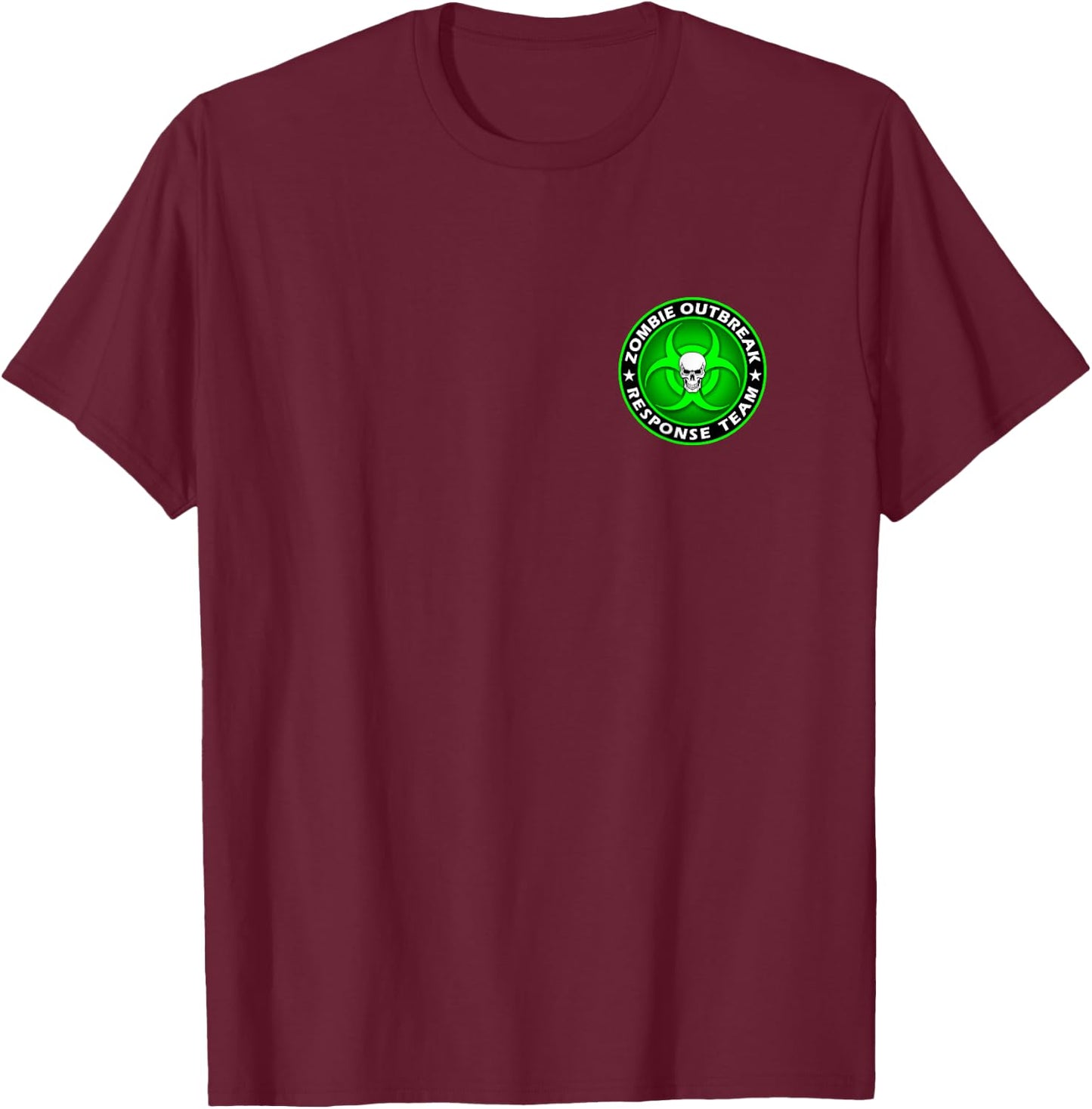 Zombie Outbreak Response Team shirt T-Shirt - T-Shirt | Maroon