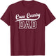 Cross Country Dad Of A Cross Country Runner Father XC Dad T-Shirt - T-Shirt | Maroon