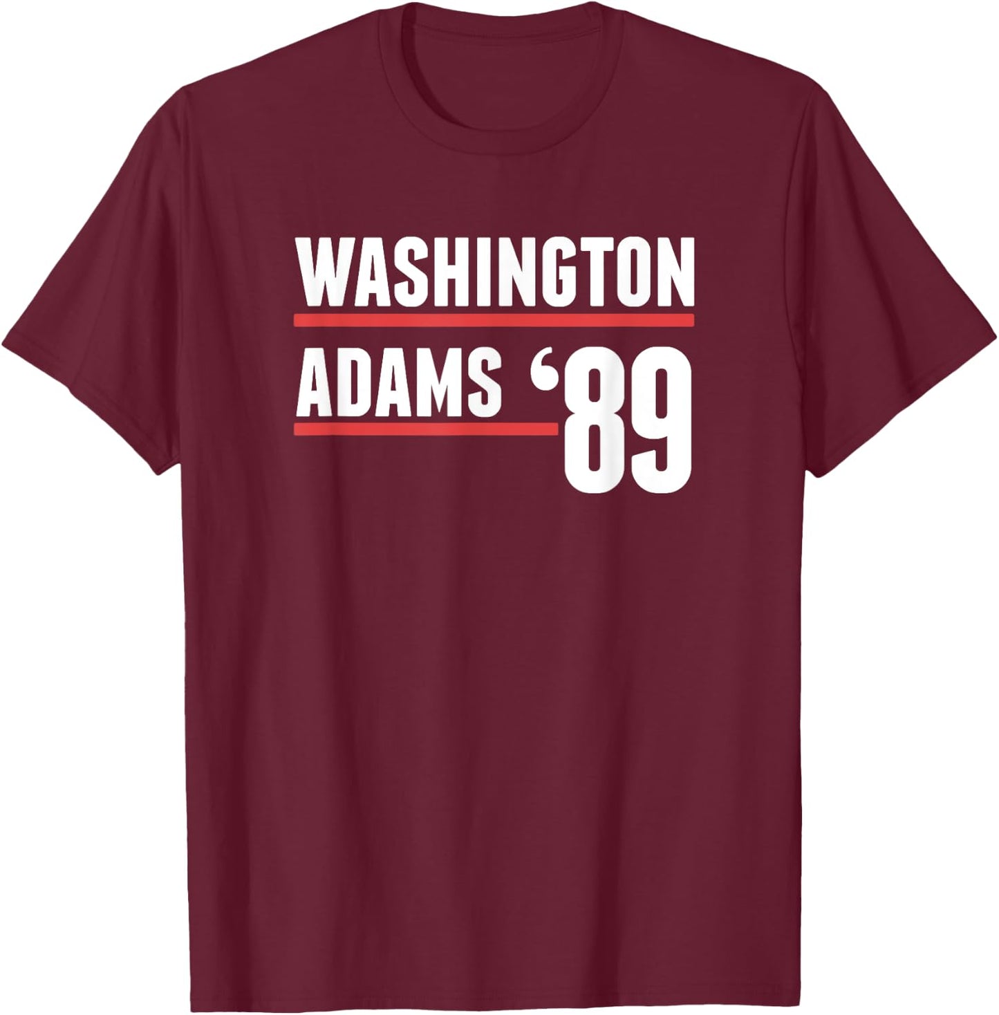 July 4th Revolutionary War Shirts | 1776 American Revolutionary War | Washington | Blue, Short Sleeve, Small, Classic Fit, , -Adults T-Shirt - T-Shirt | Maroon