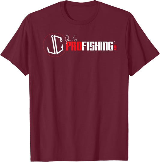 Pro Bass Angler John Cox - JC Pro Fishing T-Shirt - T-Shirt | Maroon