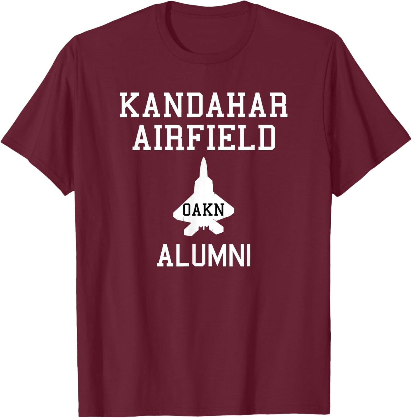 Kandahar Alumni Operation Enduring Freedom T-Shirt - T-Shirt | Maroon