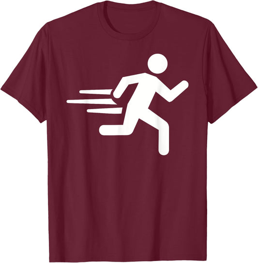 Fast runner T-Shirt - T-Shirt | Maroon
