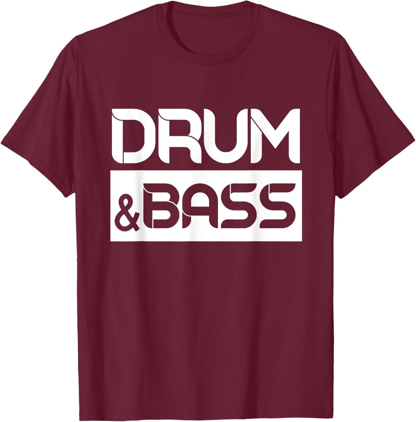 Drum And Bass T-Shirt - T-Shirt | Maroon