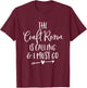 Funny Crafter Sewing Beading Cross Stitch T-Shirt - T-Shirt | Maroon