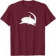 Vintage Distressed Style Thresher Shark T-Shirt - T-Shirt | Maroon
