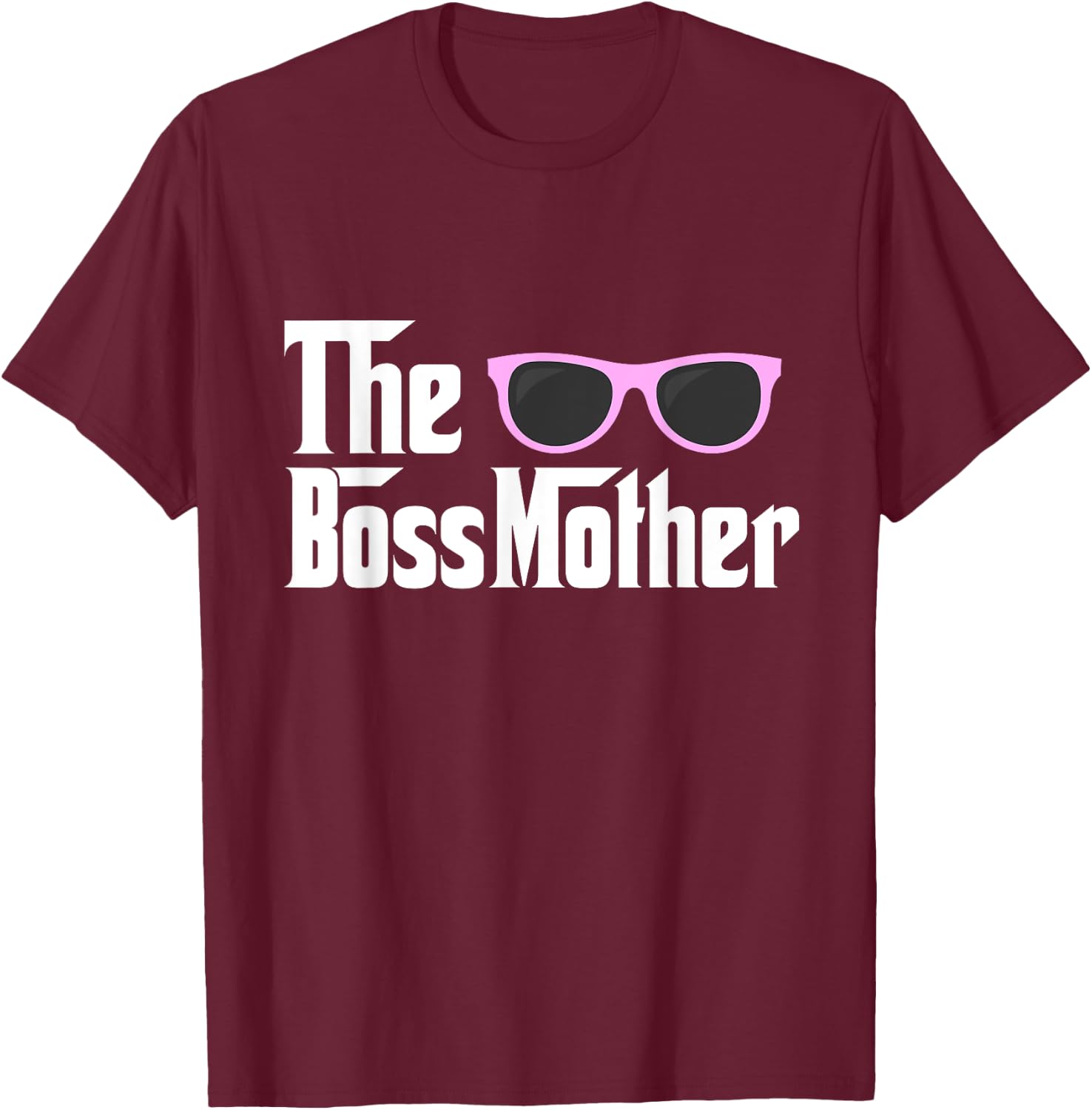 Mini Boss Father Mother Son Daughter Baby Matching T-Shirt - T-Shirt | Maroon