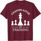 Funny Chess Player - Grandmaster in Training - T Shirt T-Shirt - T-Shirt | Maroon