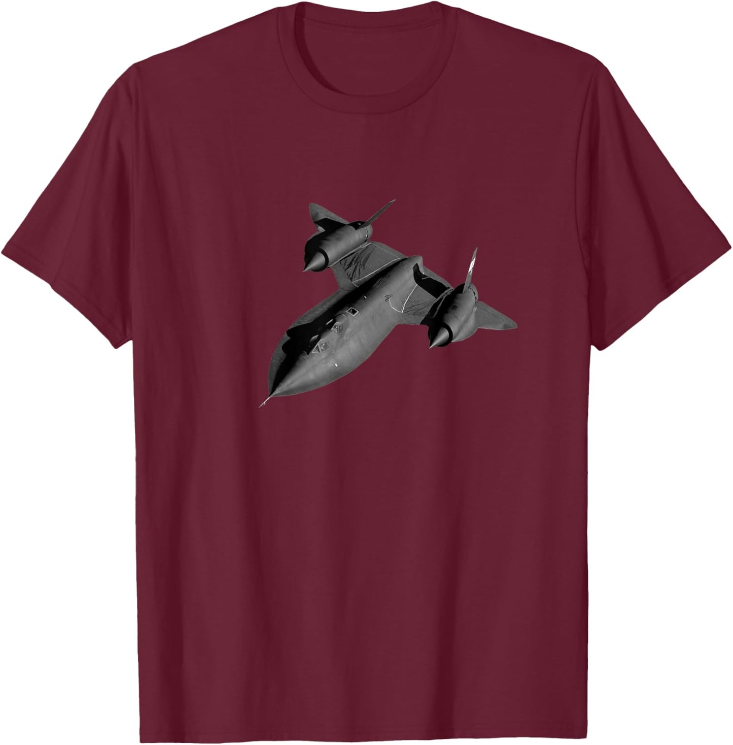 SR-71 Blackbird T-Shirt - T-Shirt | Maroon