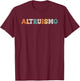 Altruismo Vintage Retro Groovy Social Psychology Lover T-Shirt - T-Shirt | Maroon