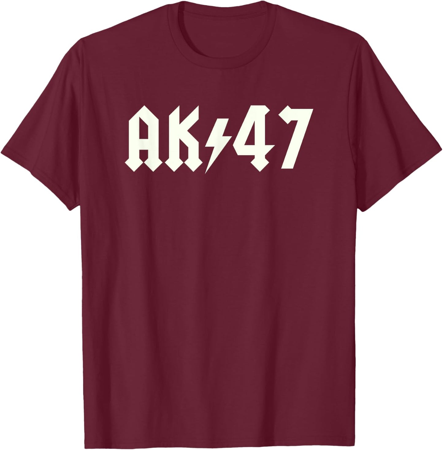 AK-47 Kalashnikov T-Shirt - T-Shirt | Maroon