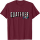 GUATEVER Guatemala T-Shirt - T-Shirt | Maroon