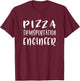 Funny Pizza Delivery Guy T-Shirt - T-Shirt | Maroon