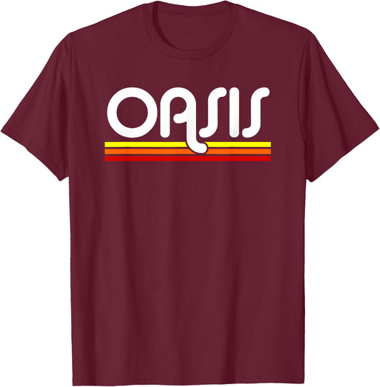 Styleuniversal California Oasis California , Men's -Adults, Black, Small, Short Sleeve T-Shirt - T-Shirt | Maroon