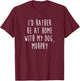 Murphy Dog Name Dog Gift Men Women Girls Kids T-Shirt - T-Shirt | Maroon