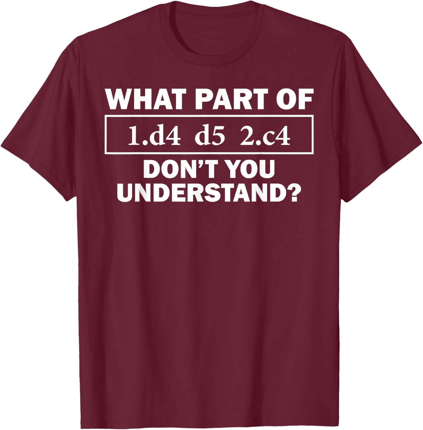 Cool Chess Design Women Chess Player Chess Lover T-Shirt - T-Shirt | Maroon