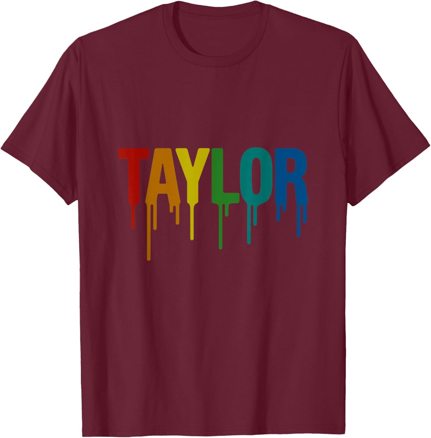 Taylor T-Shirt - T-Shirt | Maroon