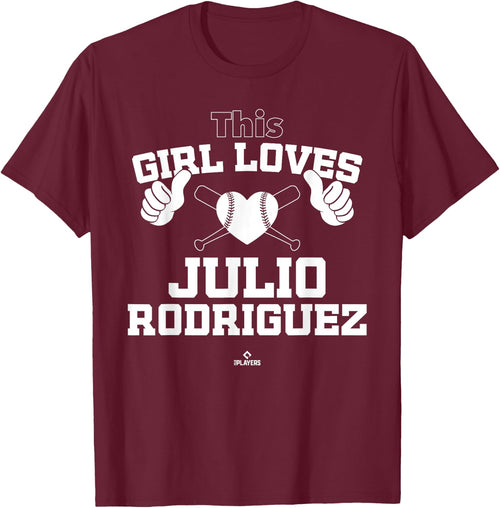 This Girl Loves Julio Rodriguez Prospect Baseball Fan Gear