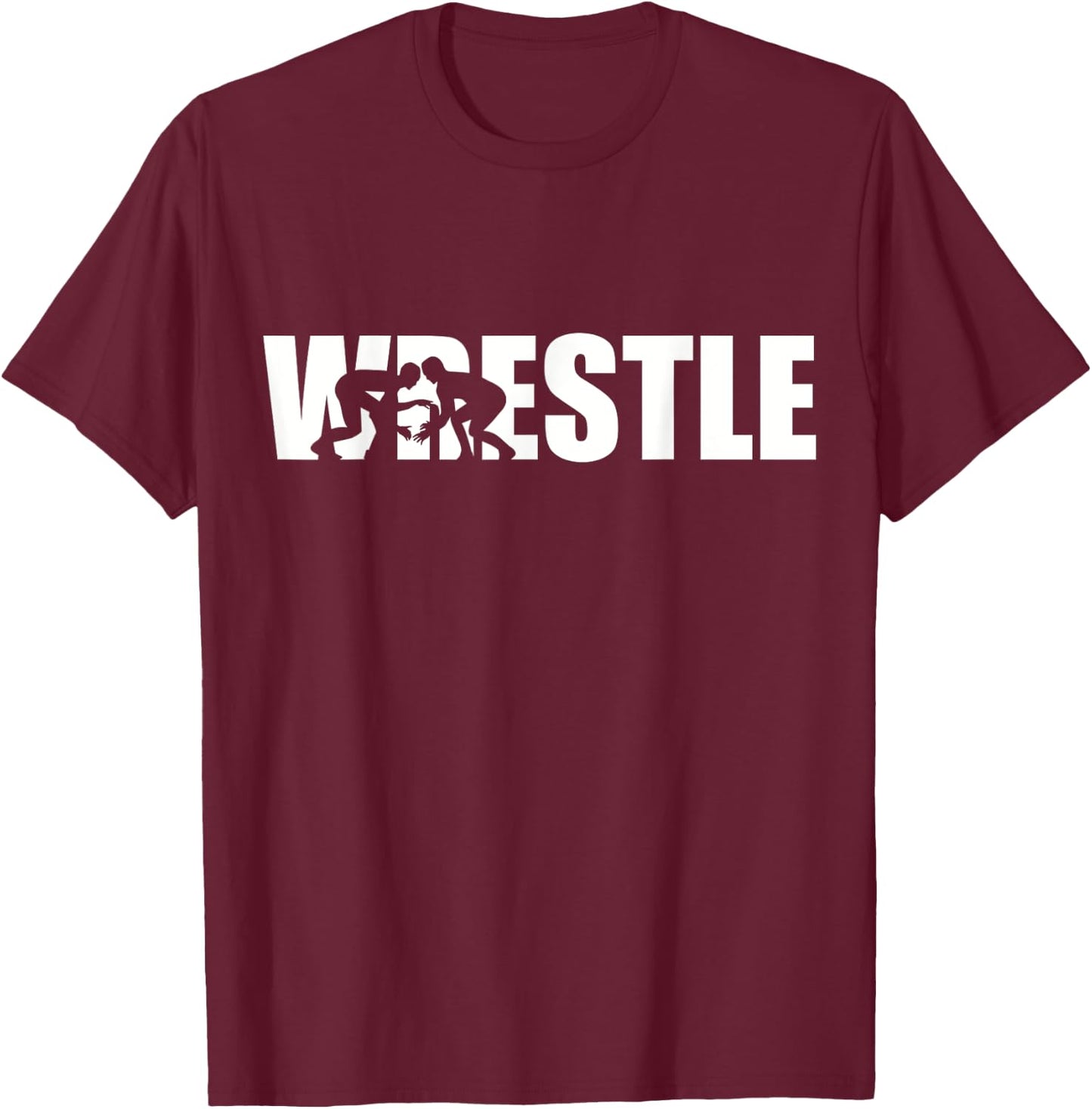 Wrestle wrestling T-Shirt - T-Shirt | Maroon