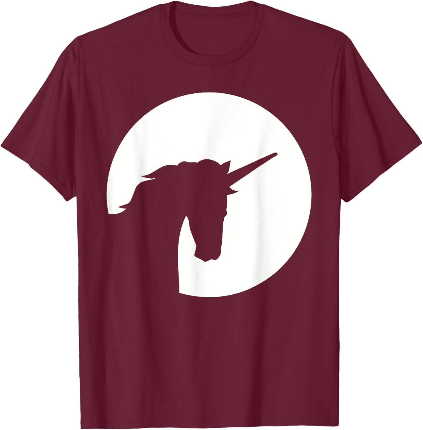 Unicorn moon T-Shirt - T-Shirt | Maroon