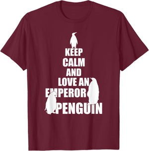 Emperor Penguin Shirt T-Shirt - T-Shirt | Maroon