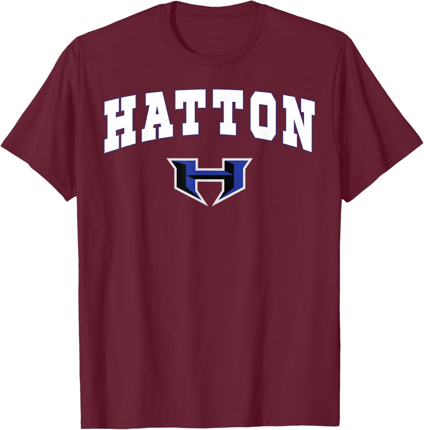 Hatton High School Hornets C2 T-Shirt - T-Shirt | Maroon