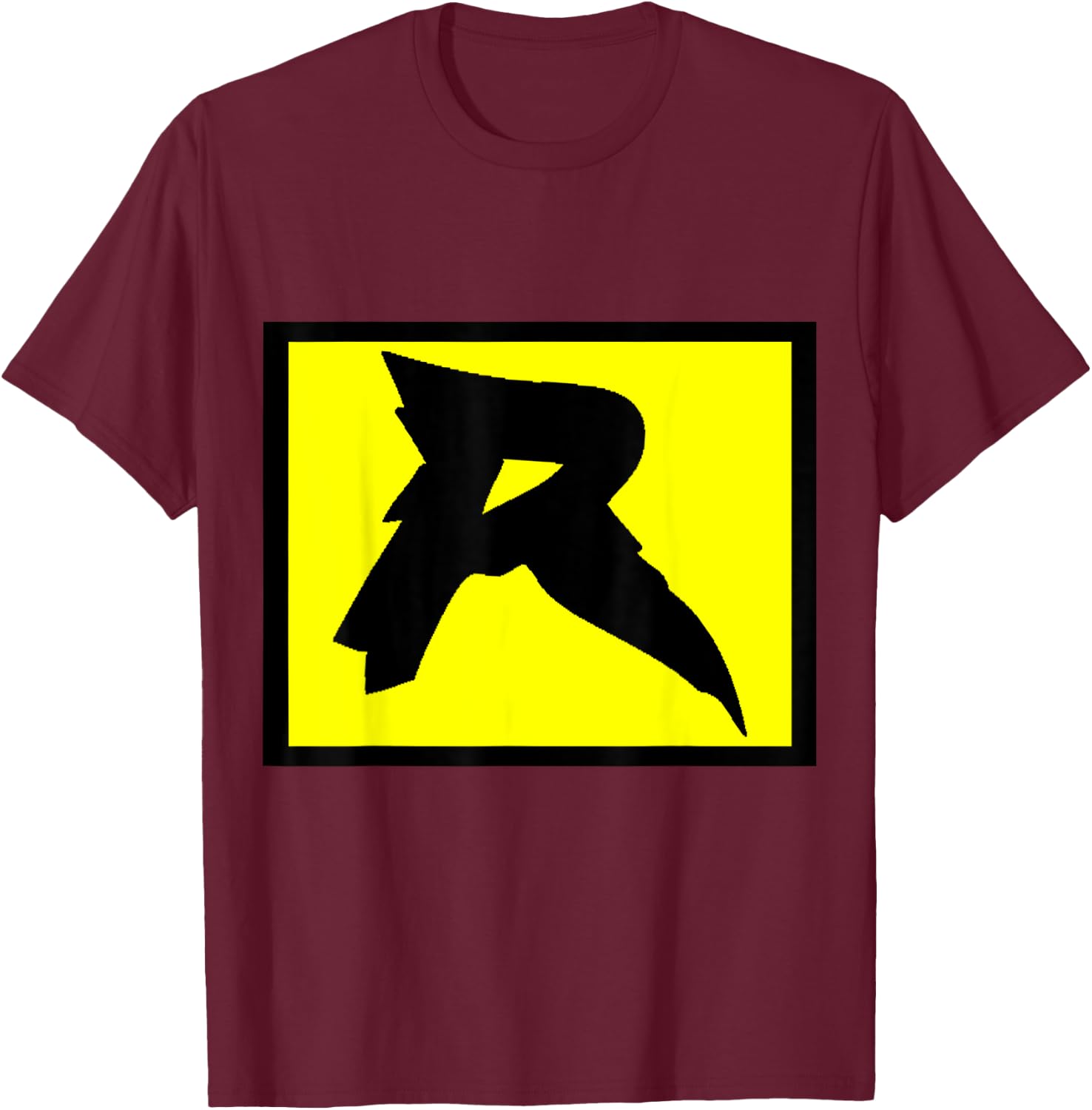 Ryback R Logo T-Shirt - T-Shirt | Maroon