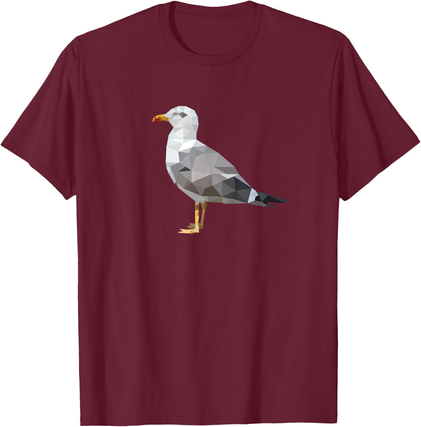 Seagull T-Shirt - T-Shirt | Maroon