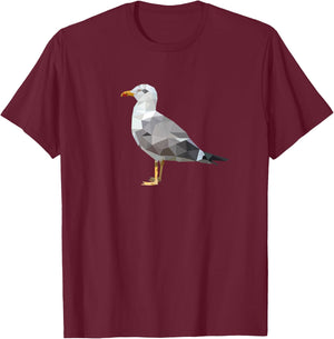 Seagull T-Shirt - T-Shirt | Maroon