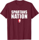 Connersville Spartans Logo Nation HS T-Shirt - T-Shirt | Maroon