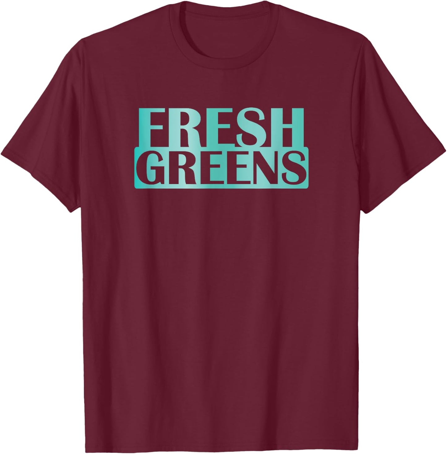 Fresh Greens Island Green Sneaker Foamposites T-Shirt - T-Shirt | Maroon