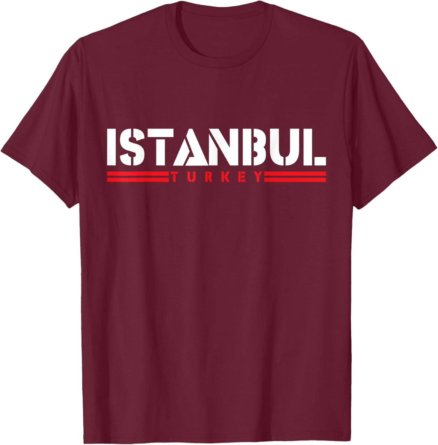 Istanbul T-Shirt - T-Shirt | Maroon