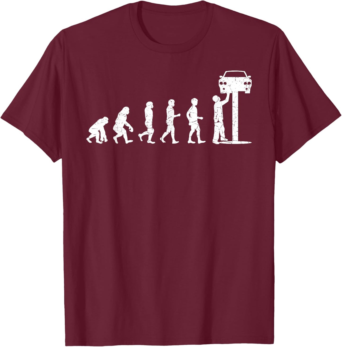 Car Mechanic Car Screwdriver Tuner Evolution T-Shirt - T-Shirt | Maroon