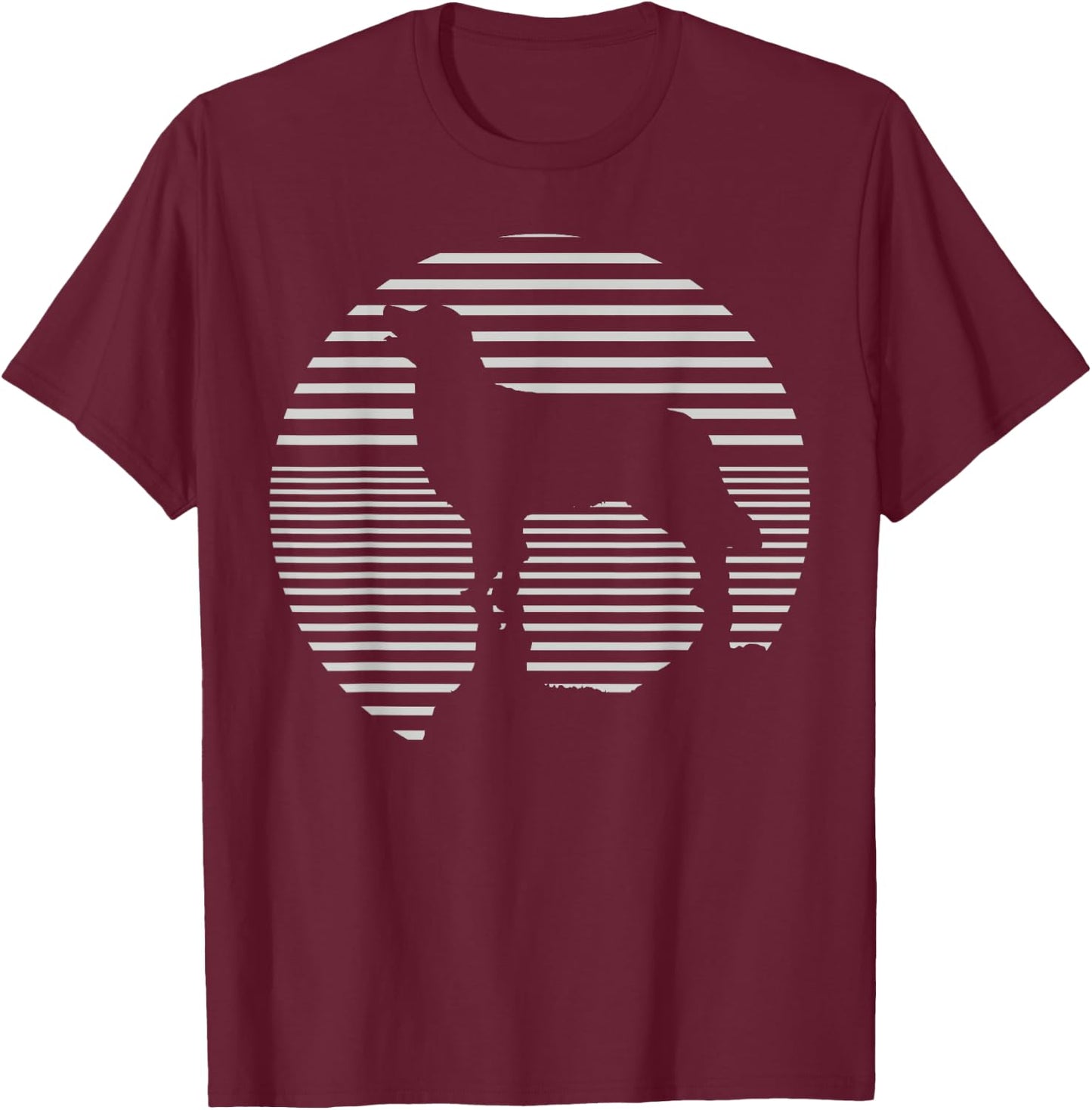 Golden Retriever Dog Men Women Kids T-Shirt - T-Shirt | Maroon