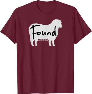 Leave the Ninety-Nine to Find the One Inspirational Gift T-Shirt - T-Shirt | Maroon