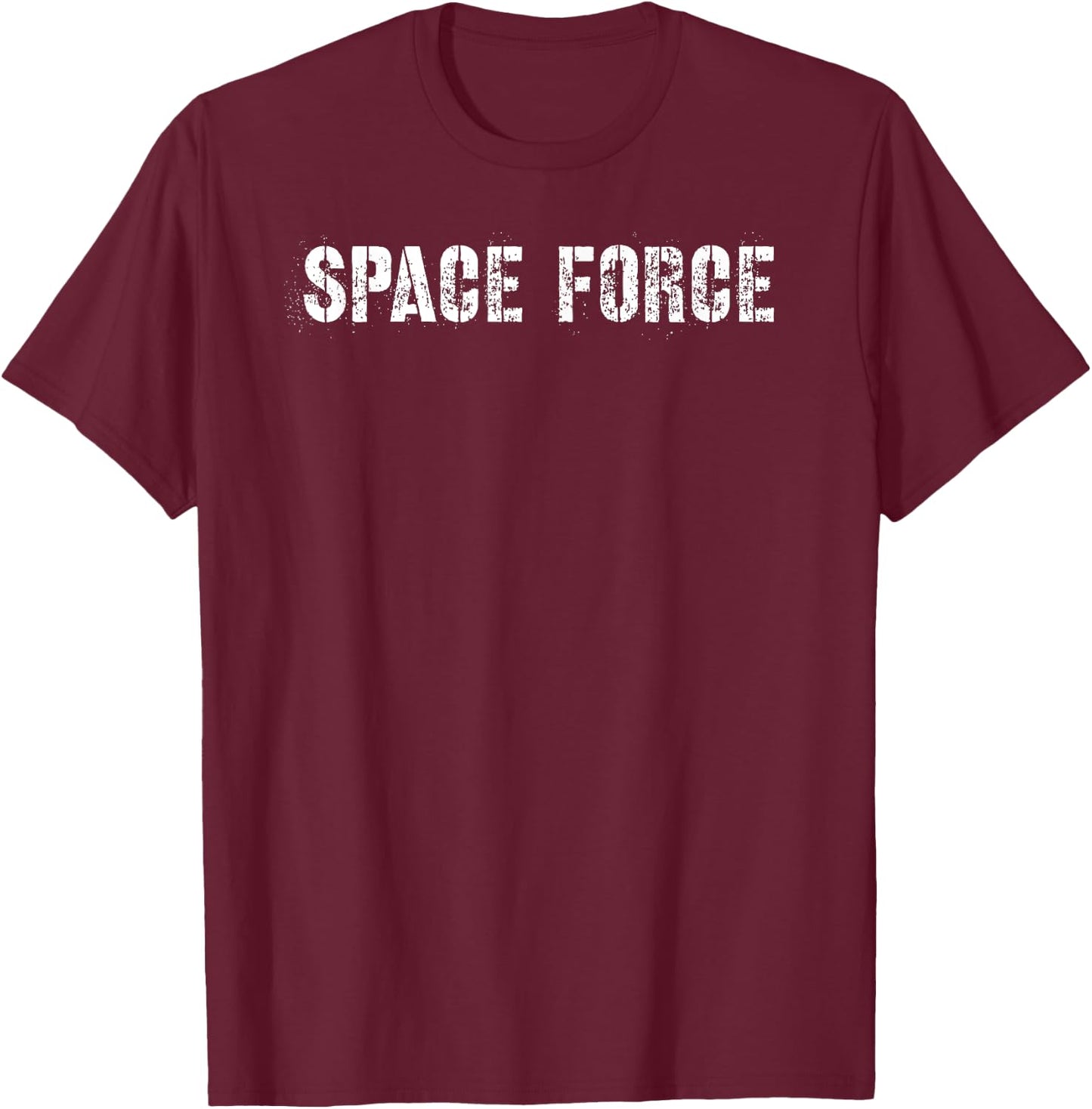 Space Force T-Shirt - T-Shirt | Maroon