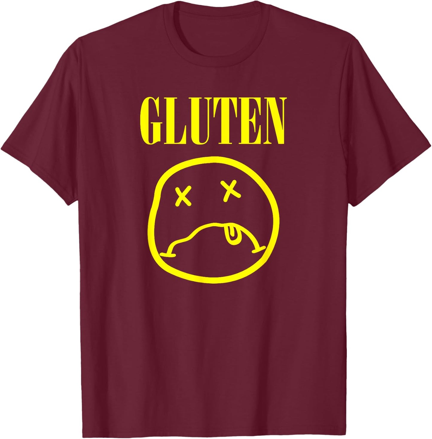 Gluten Kills My Buzz Gluten Free Beer Gift Celiac T-Shirt - T-Shirt | Maroon