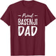 Basenji Dog Lover Funny Proud Dog Dad Gift Men Women Kids T-Shirt - T-Shirt | Maroon