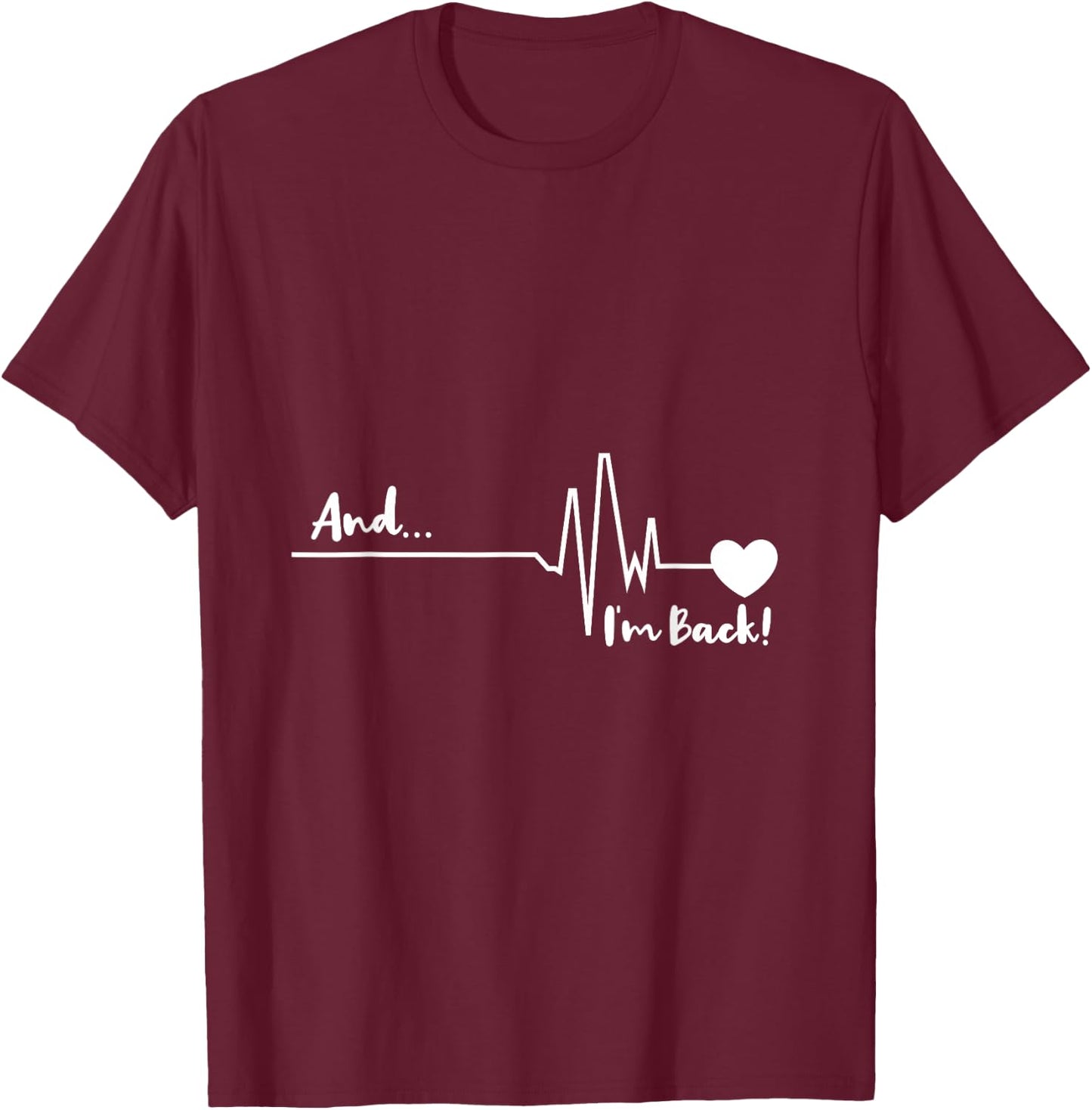 Heart Surgery - Cardiologist Outfit Heart Doctor Gift T-Shirt - T-Shirt | Maroon