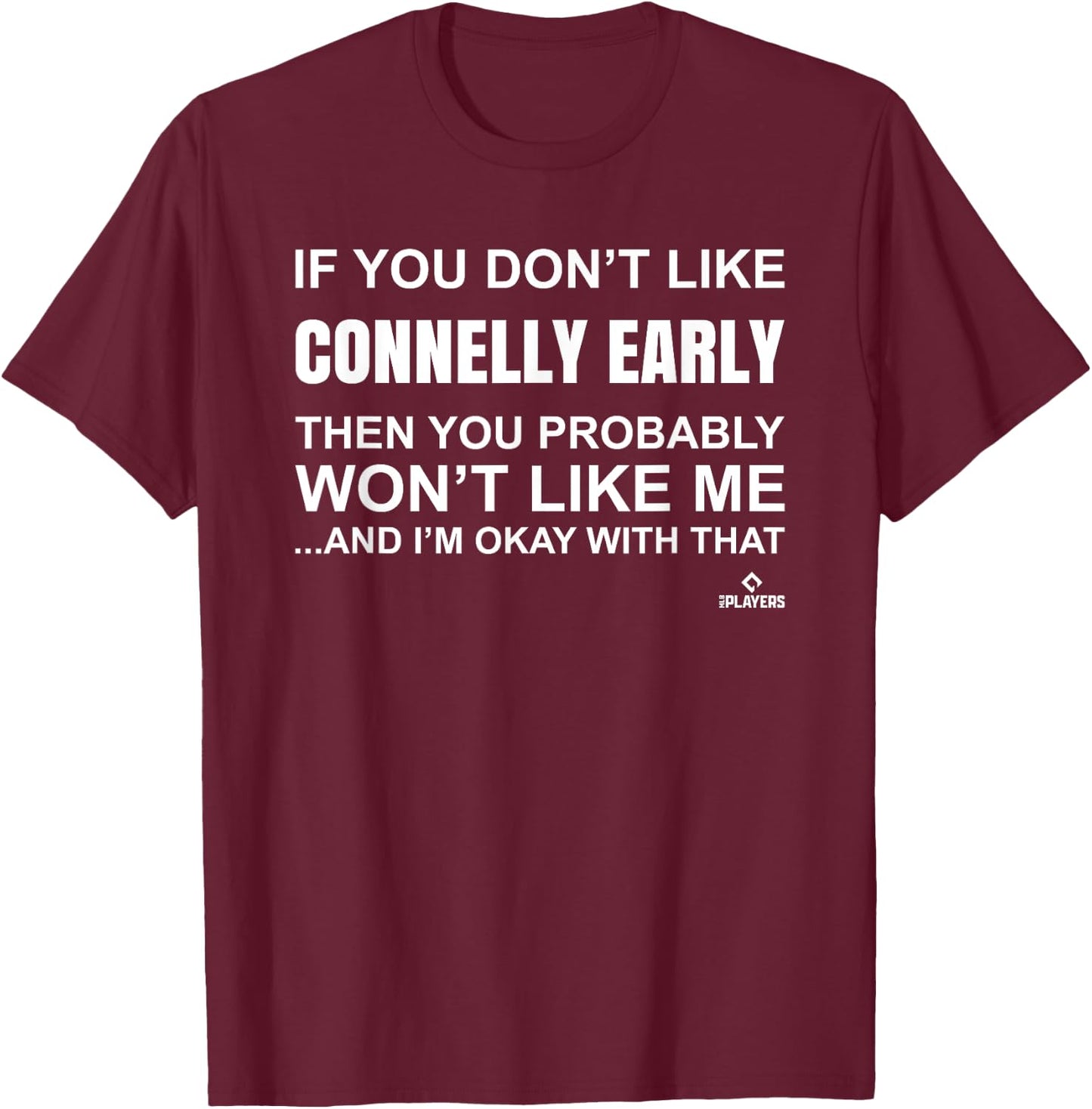 Connelly Early Prospect Baseball Fan Gear T-Shirt - T-Shirt | Maroon