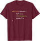 Funny Computer Science Programmer Eat Sleep Code T-Shirt - T-Shirt | Maroon