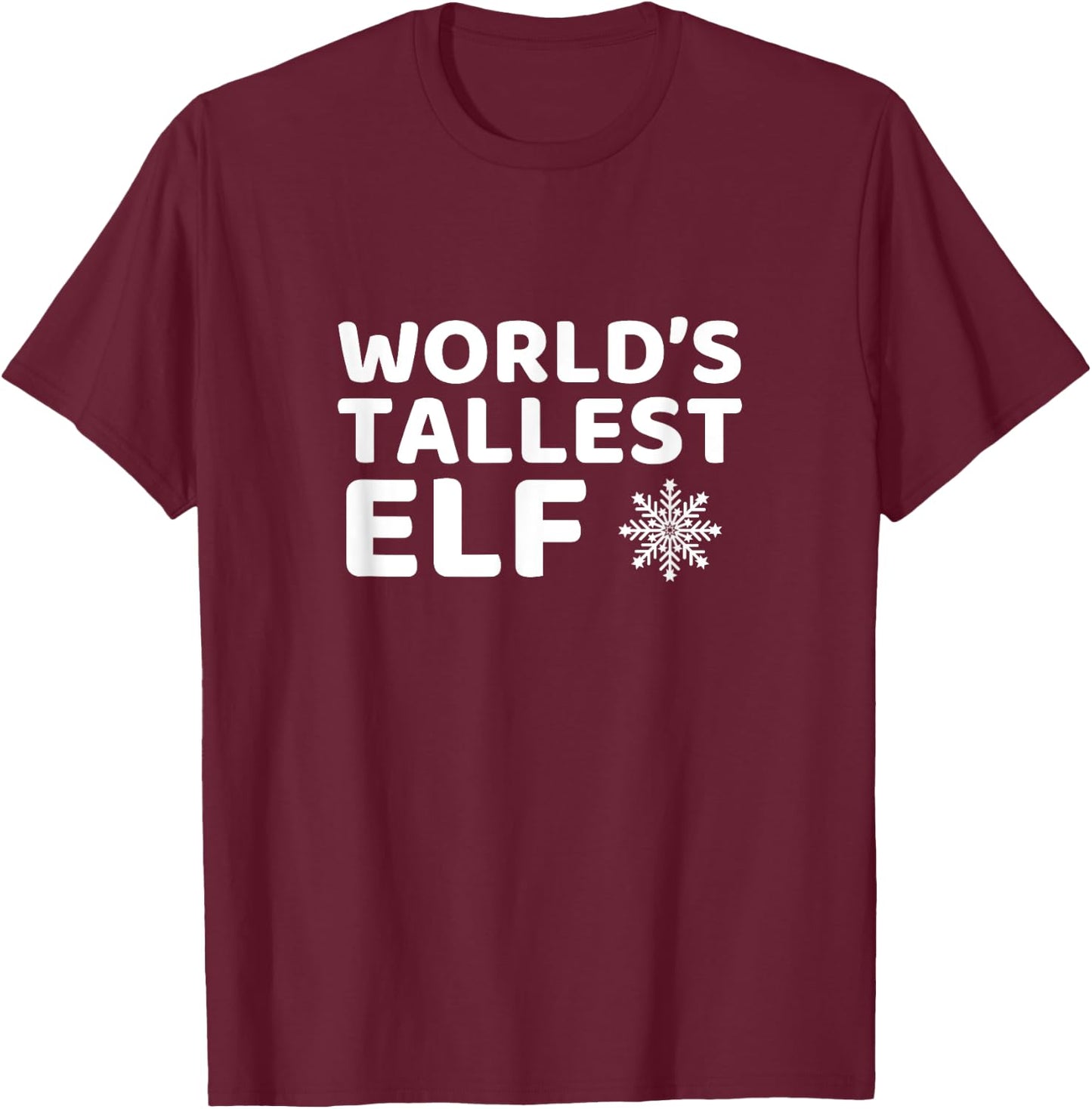 World's tallest eleven T-Shirt - T-Shirt | Maroon