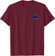 Louisiana Police Officer Thin Blue Line Policemen T-Shirt - T-Shirt | Maroon