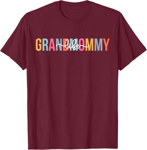 Grandmommy Life Grandmommy Grandma Grandmommy Grandmother T-Shirt - T-Shirt | Maroon