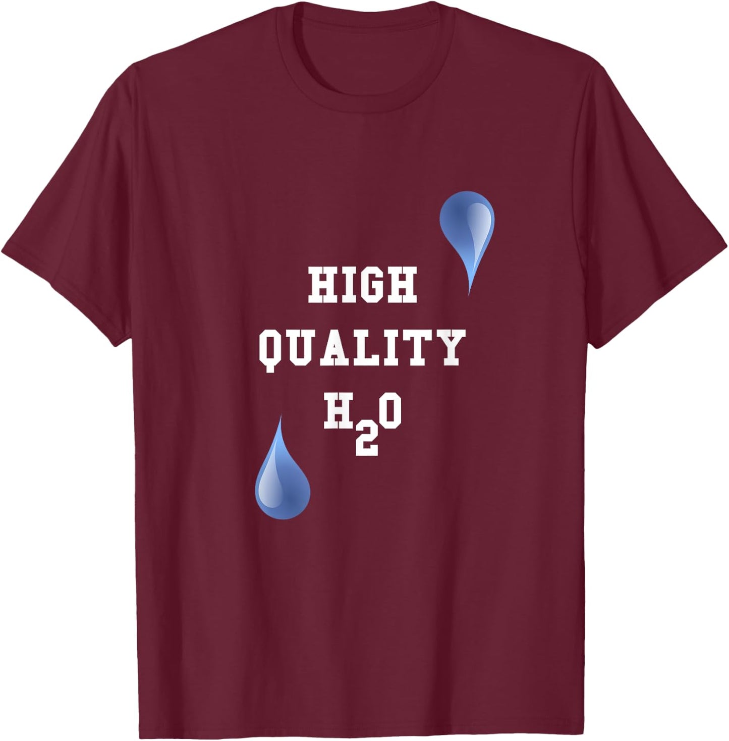 Water Boy H20 T-Shirt - T-Shirt | Maroon