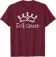 Distressed Bad Queen T-Shirt - T-Shirt | Maroon