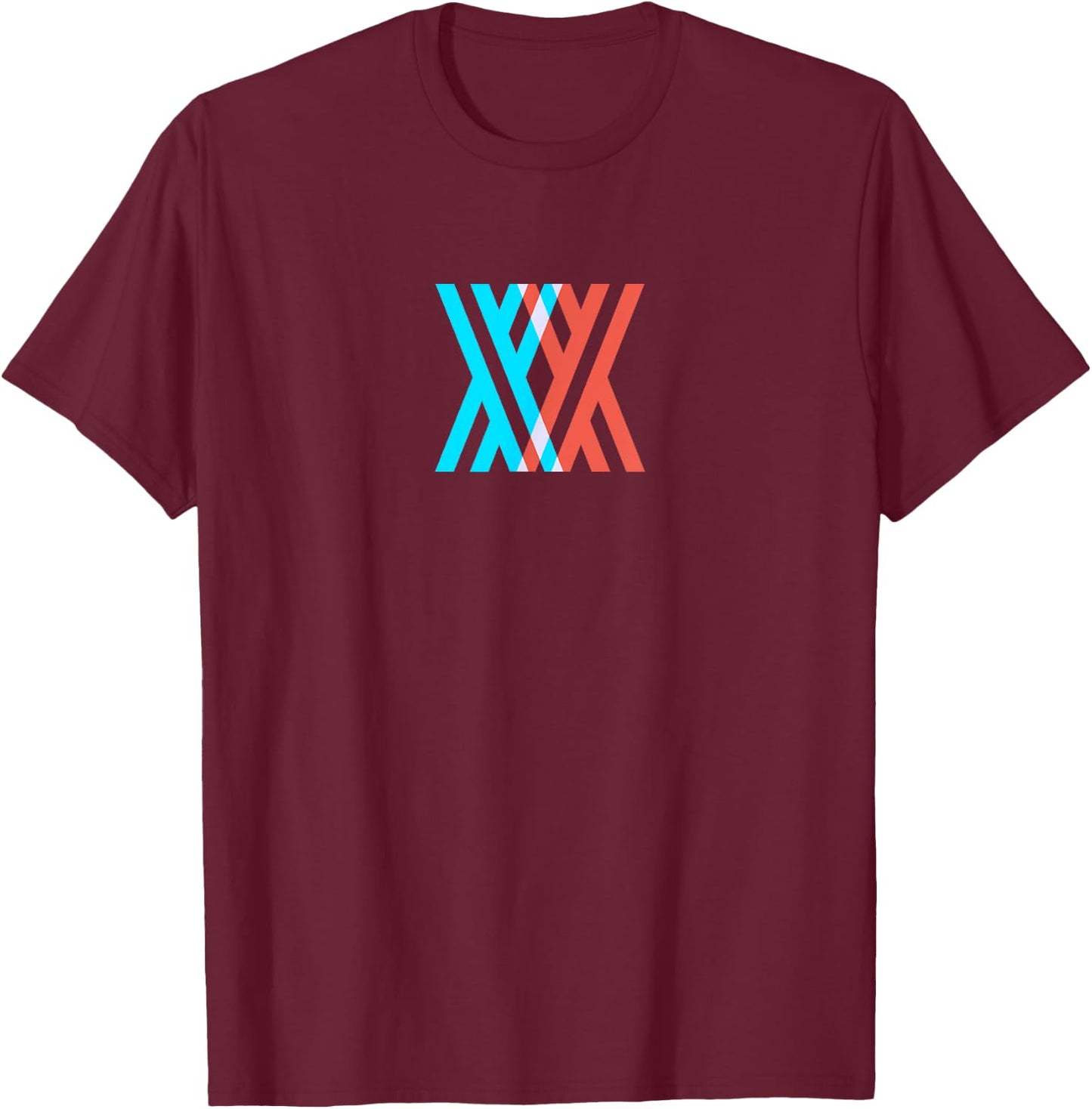 Casual Darling X Style Anime Shirt T-Shirt - T-Shirt | Maroon