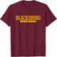 Blacksburg High School Lacrosse T-Shirt - T-Shirt | Maroon