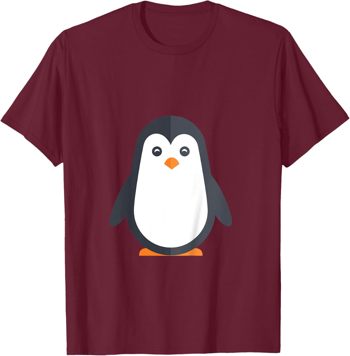 I Love Penguin for Young Kids, Toddlers T-Shirt - T-Shirt | Maroon