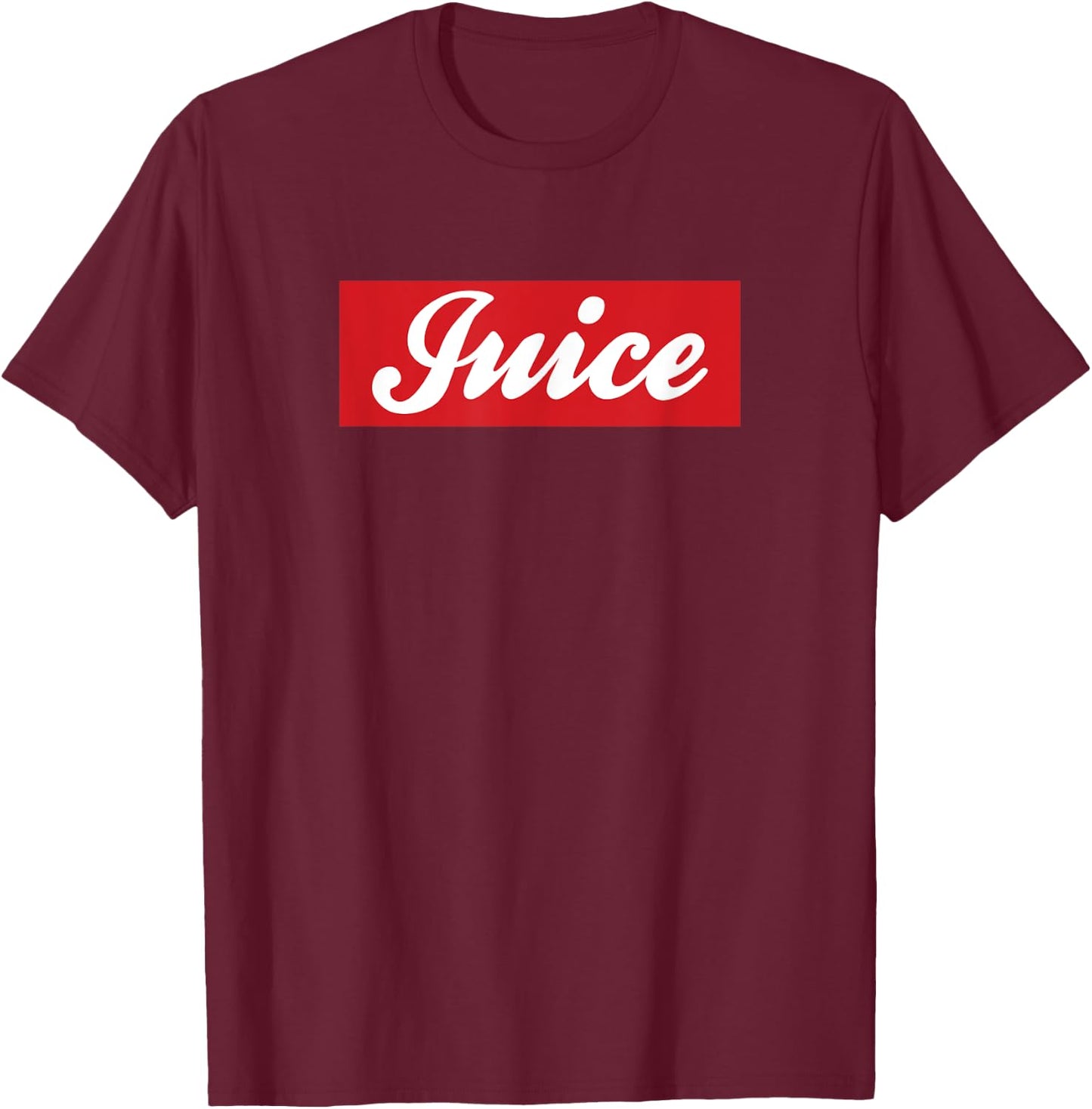 Juice Boys' -Adults & Kids Graphic T-Shirt - T-Shirt | Maroon