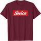 Juice Boys' -Adults & Kids Graphic T-Shirt - T-Shirt | Maroon